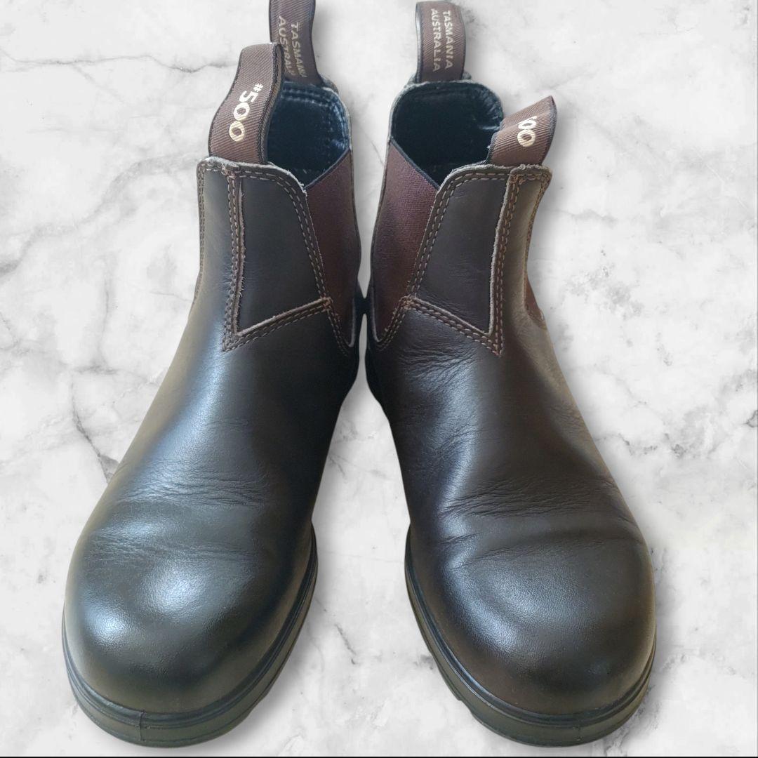 Blund stone ブランドストーン サイドゴアブーツ ブラウン UK5