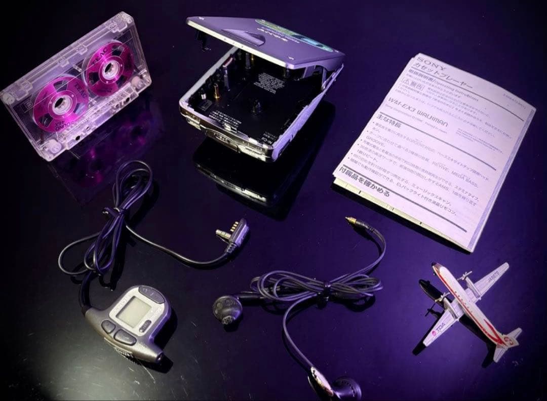 カセットウォークマン SONY WM-EX3「整備済み、完動超美品」