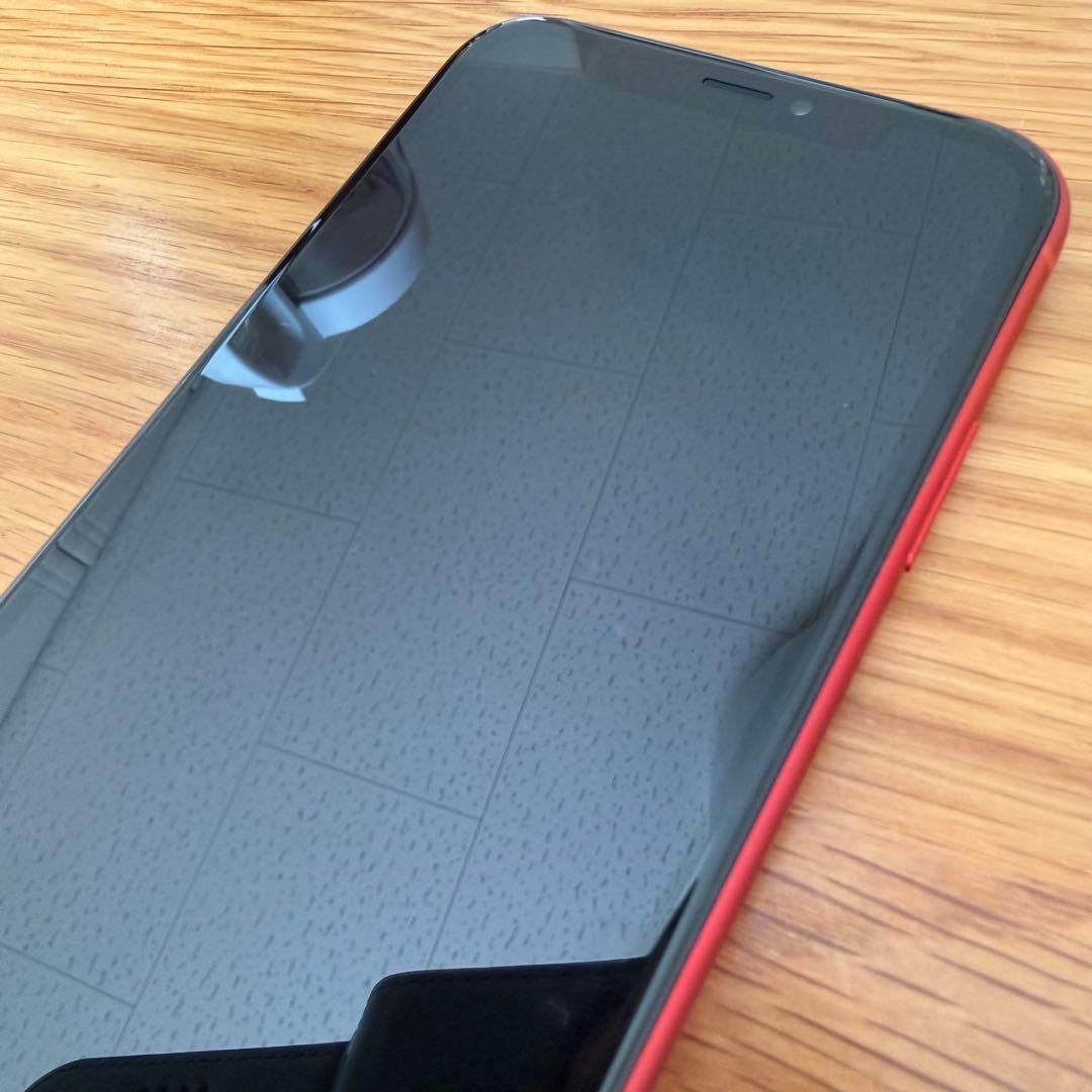 【美品】iPhone XR (PRODUCT RED) 128GB 本体