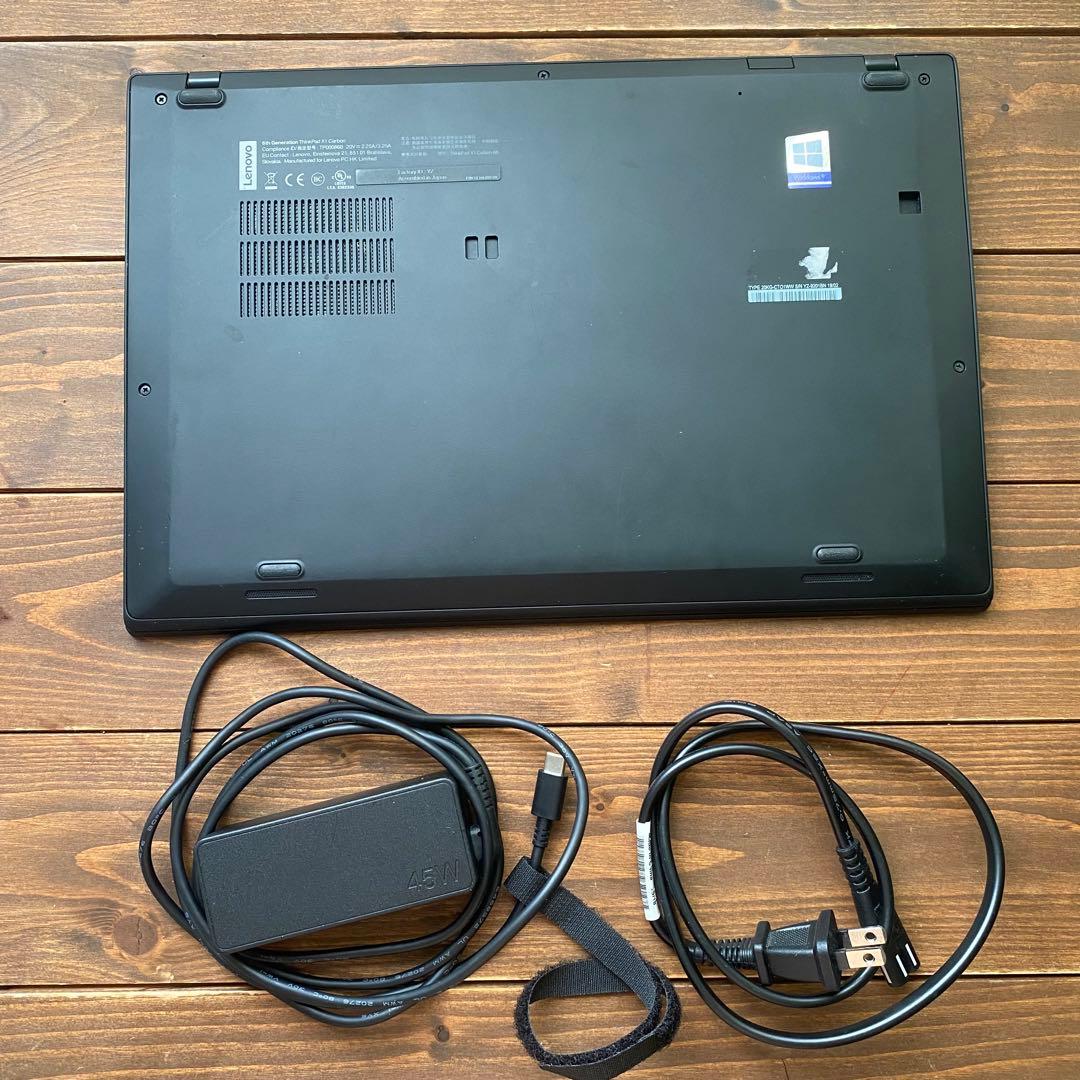 Windowsノート本体 Lenovo ThinkPad X1 Carbon 20KGCT01WW