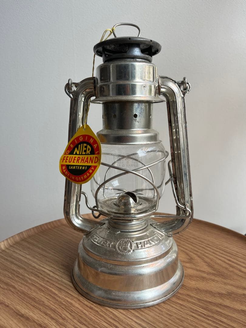FEUERHAND ランタン シルバー　錫メッキ　ヴィンテージ　276【廃盤】