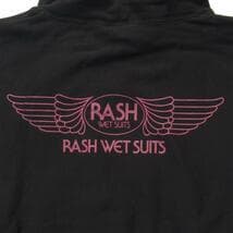 RASH WETSUITS ラッシュ 羽バックプルオーバーパーカー ブラック L