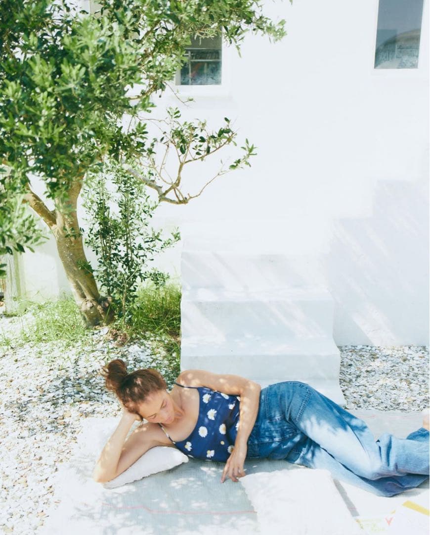 週末限定 新品未使用タグ付 ネイビー 花柄 キャミソール