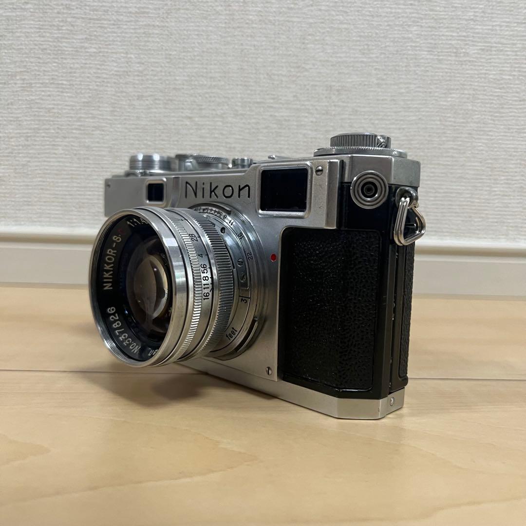 レア品【フィルムカメラ】1954年発売　Nikon ニコン S2 ジャンク