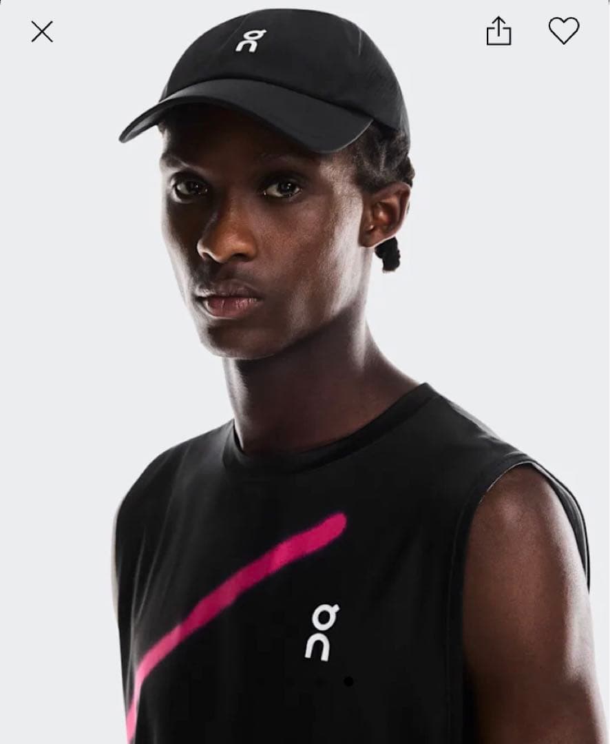 【新品】on テニス 黒 Court Cap イガ シフィオンテク オン