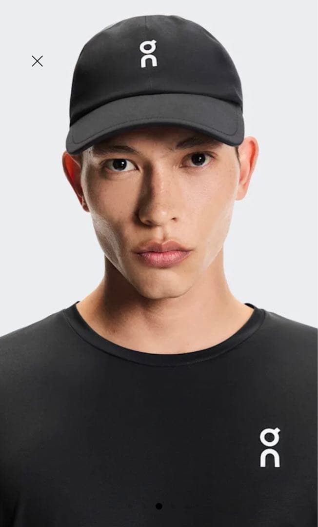 【新品】on テニス 黒 Court Cap イガ シフィオンテク オン