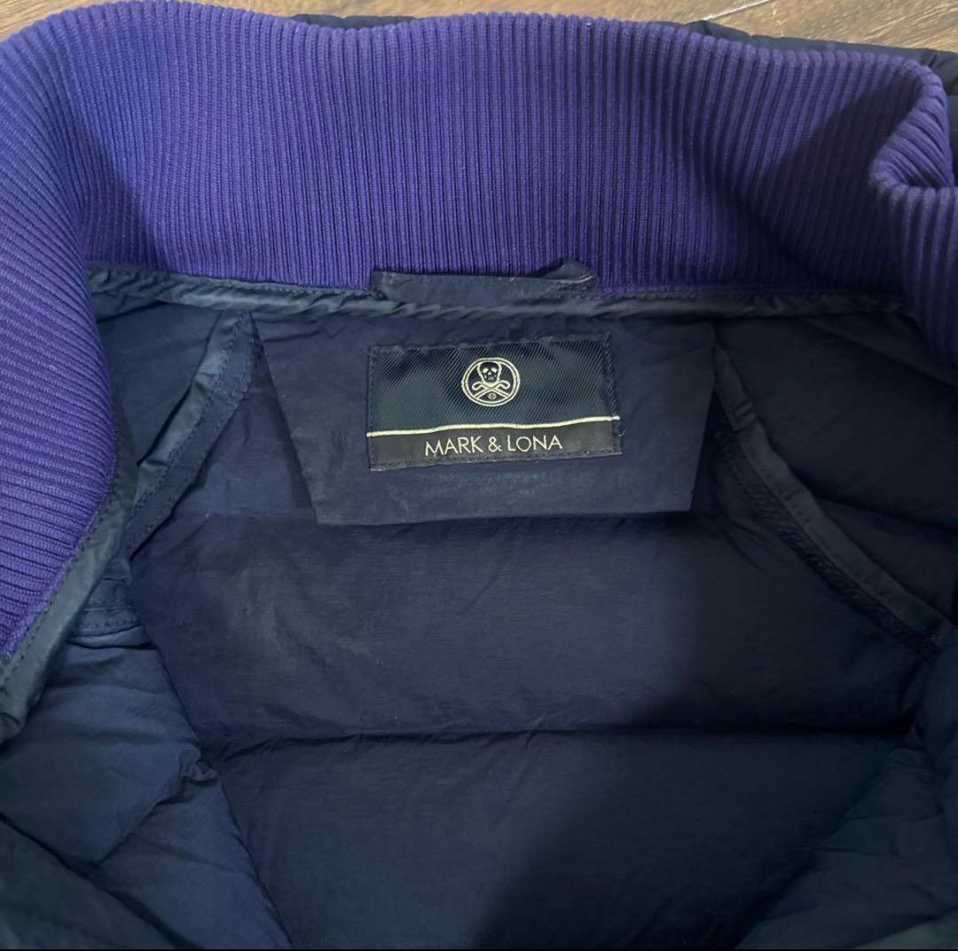 MARK&LONA ダウンジャケット 黒 ゴルフ