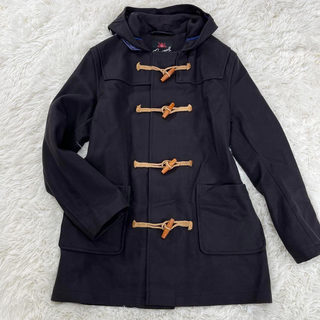 英国製✨ GLOVERALL グローバーオール　ダッフルコート　ブラック　XL