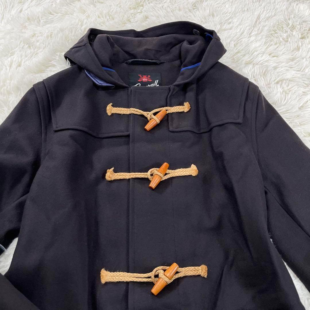 英国製✨ GLOVERALL グローバーオール　ダッフルコート　ブラック　XL