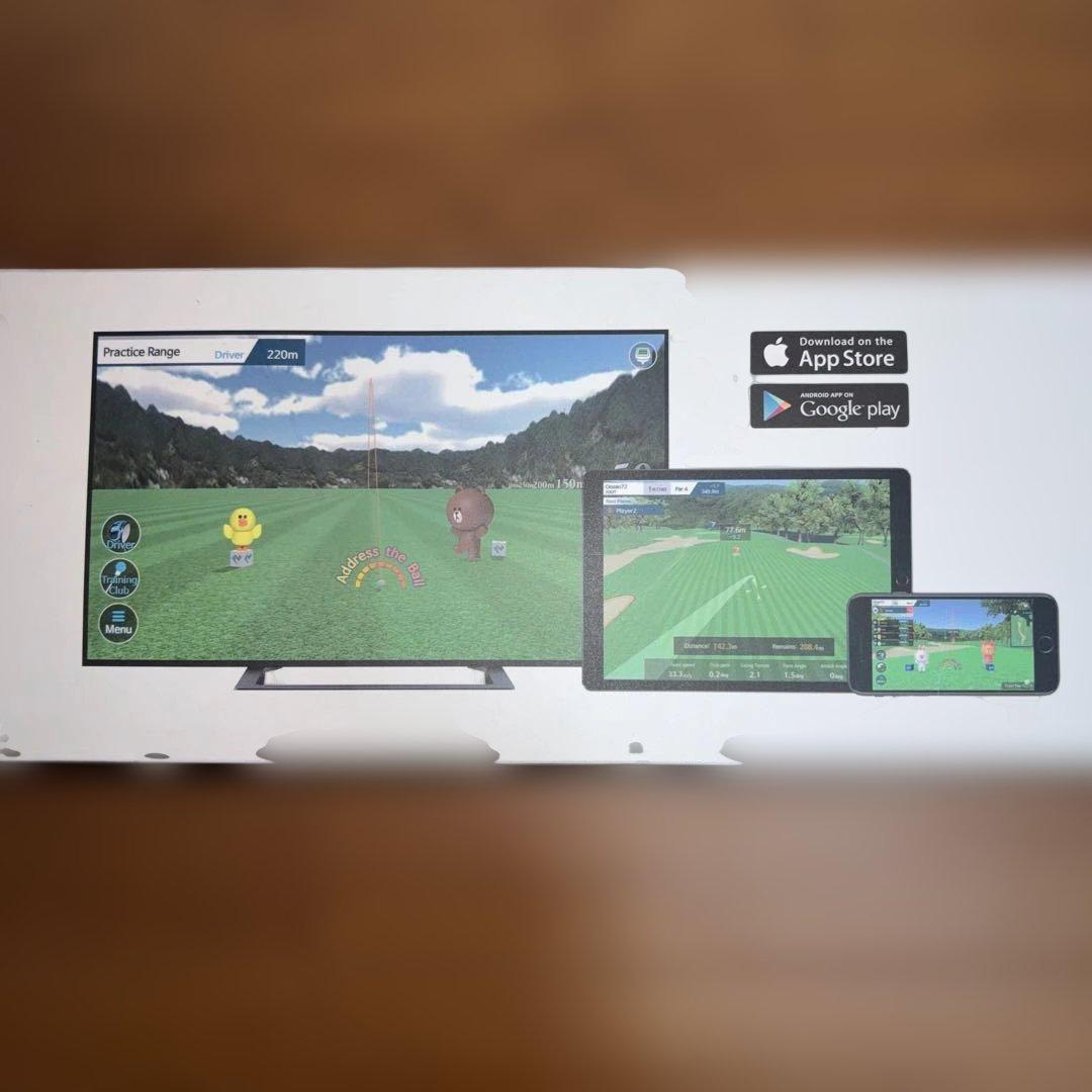 家庭用ゴルフシミュレータPhigolf LINE FRIENDS