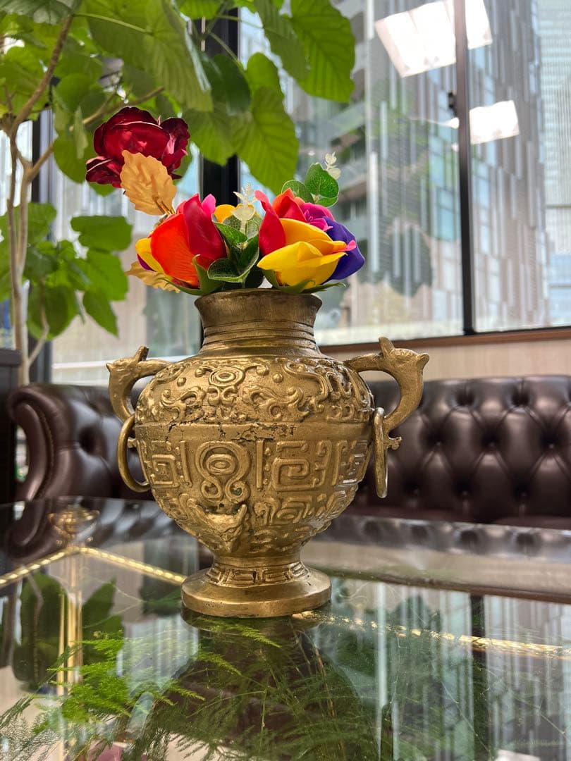 中国漢•唐青銅器発掘品　骨董　古美術品　唐物　錆落とし済み江戸　青磁コレクション