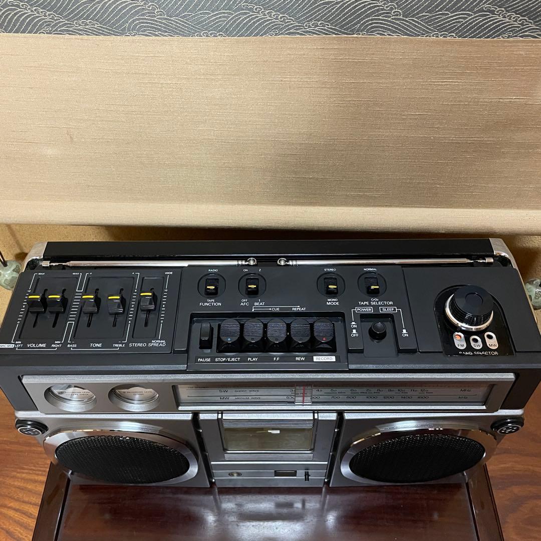 専用品／NEC／ラジカセ／RMS-1100R／メンテナンス済み／メンテキット付属