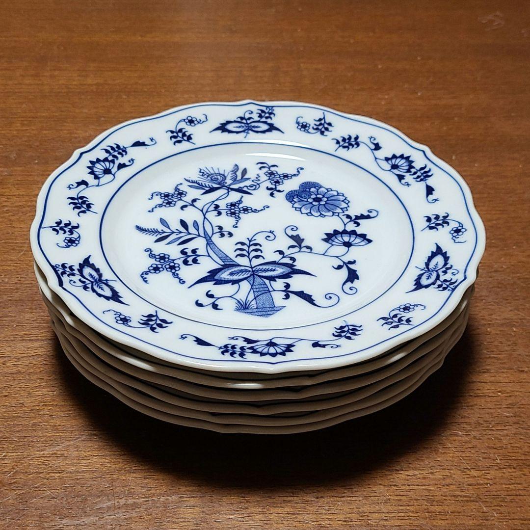 Blue Danube ブルーダニューブ ケーキ皿 中皿サラダボウル10点セット