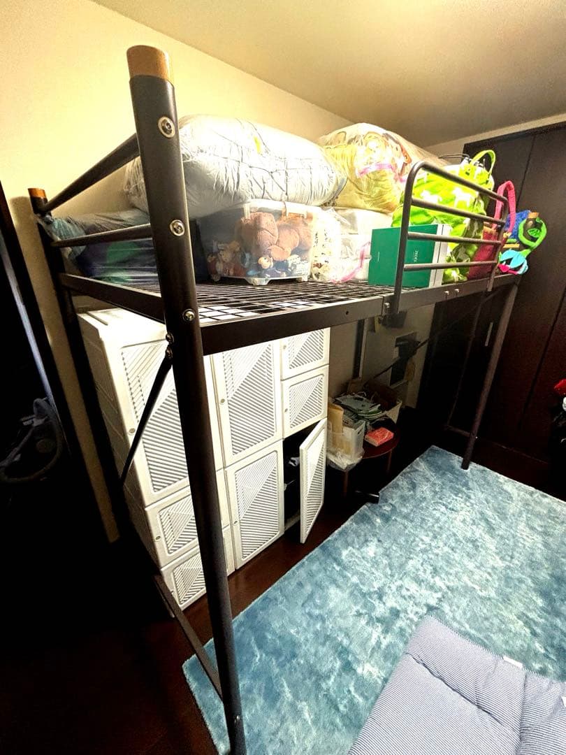 山善 宮付きロフトベッド HML2-1021