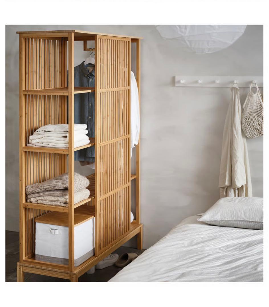 【YUI様】IKEA NORDKISA ノールドシーサ オープンワードローブ