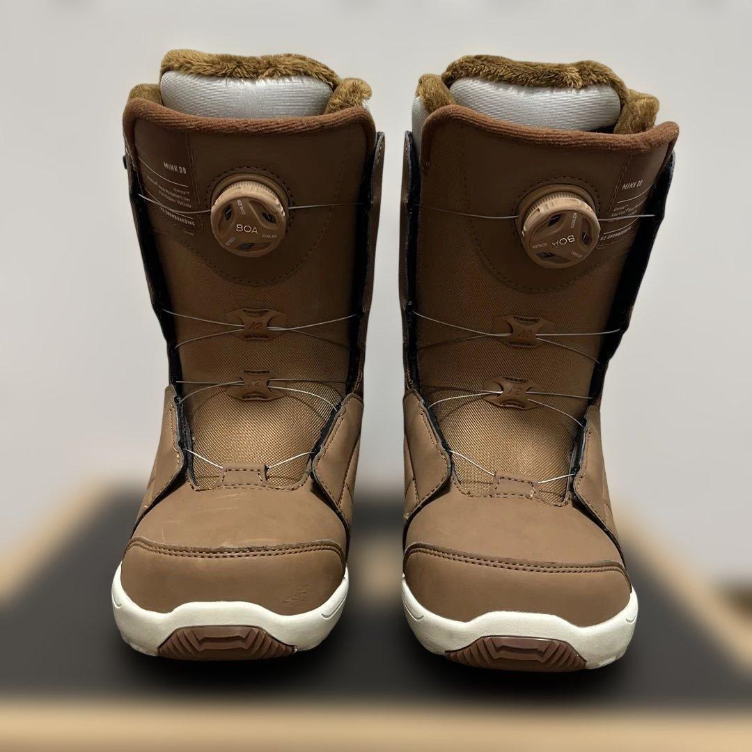 K2 女性用スノーボードブーツ ブラウン24.5cm