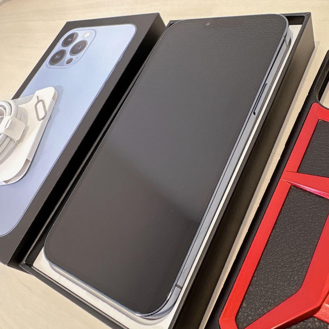 iPhone 13 Pro max パシフィックブルー 本体　256gb