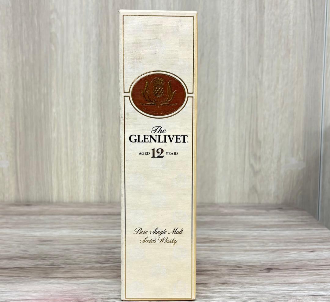 未開封 グレンリベット 12年 ピュア・シングルモルト 43度