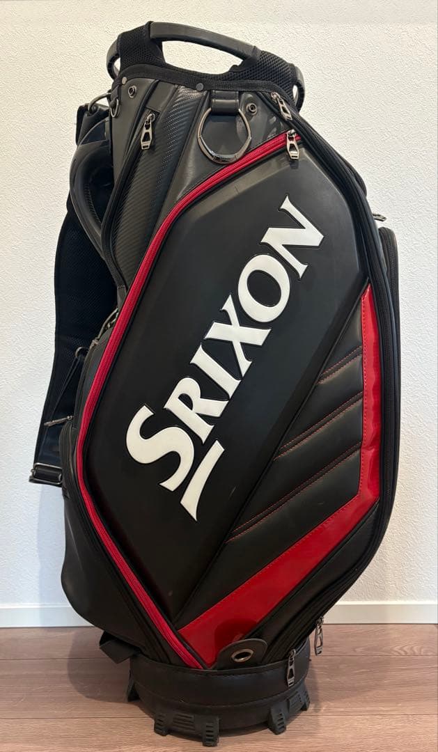 Srixon 大人気 キャディバッグ 黒/赤