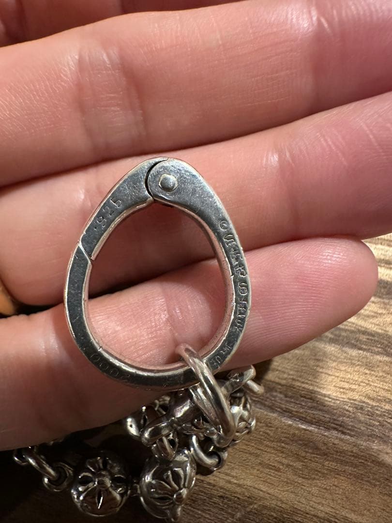 クロムハーツ クロスボール キーチェーン キーホルダー希少 オールド