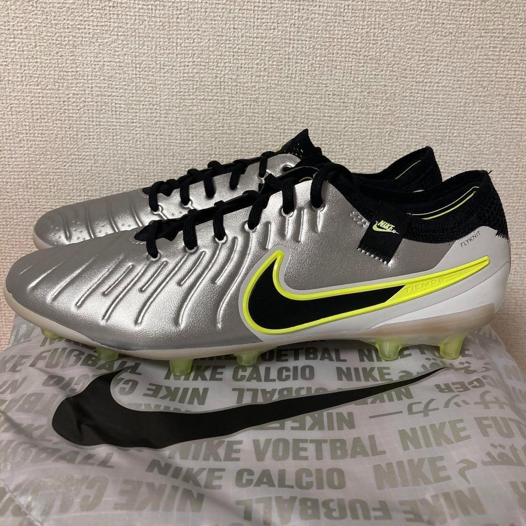 NIKE ティエンポレジェンド10エリート AG-PRO 25.5㎝ 人工芝 銀
