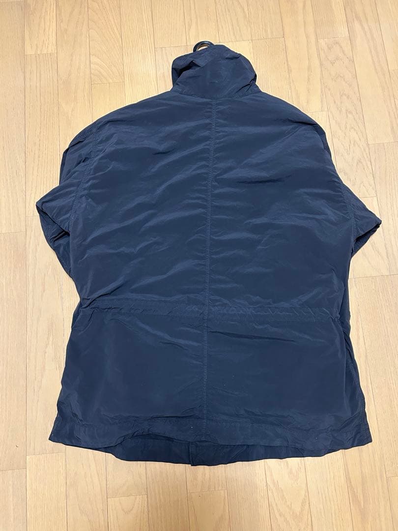 早者勝25AW ATON AIR WEATHER 黒 02 ショートモッズコート