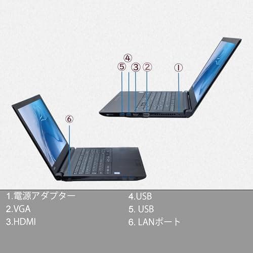 【整備済み品】 15.6インチ ノートパソコン Dynabook B55/Brm