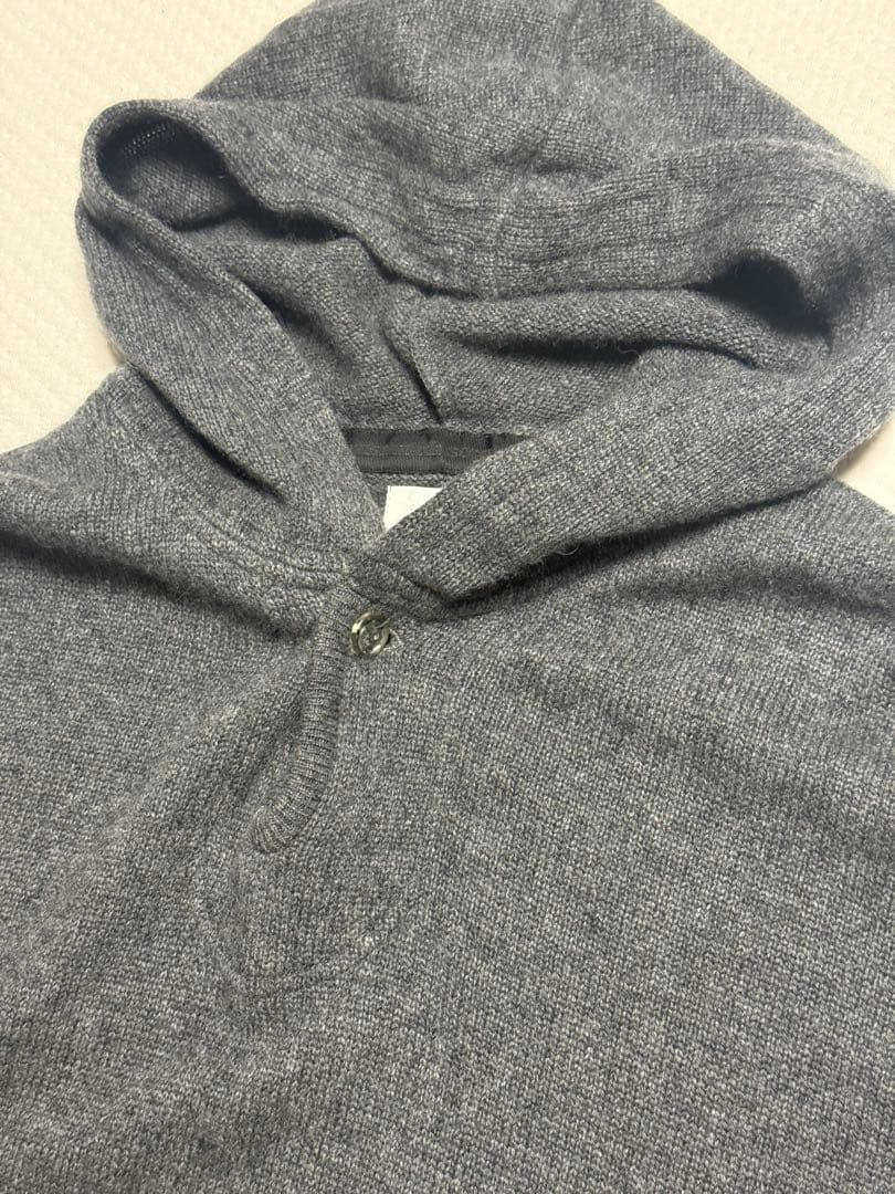 N*k様 SOPH Oranje カシミア　ニット　パーカー　グレー　カシミヤ
