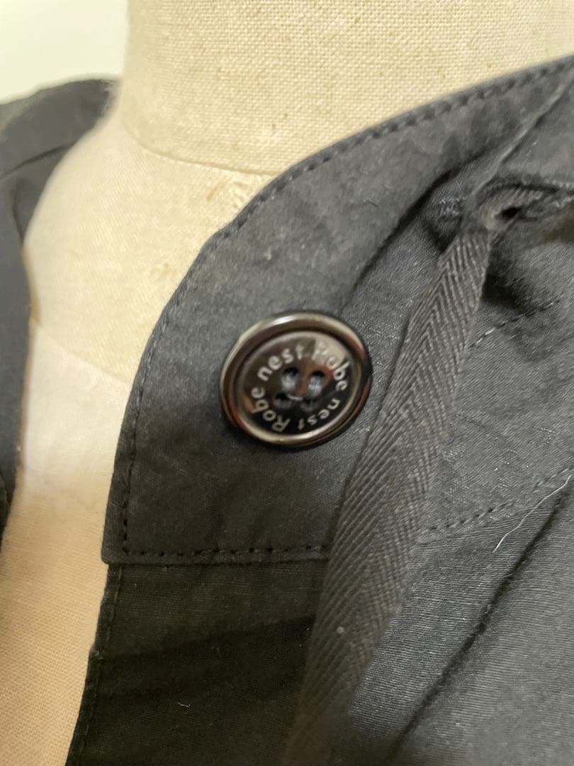 nest Robe コットンリネン超撥水モッズパーカー　2023ss