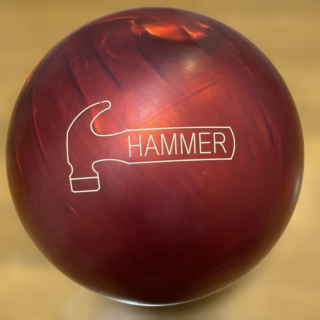 HAMMER Urethane レッド　15ポンド　ボウリングボール 赤