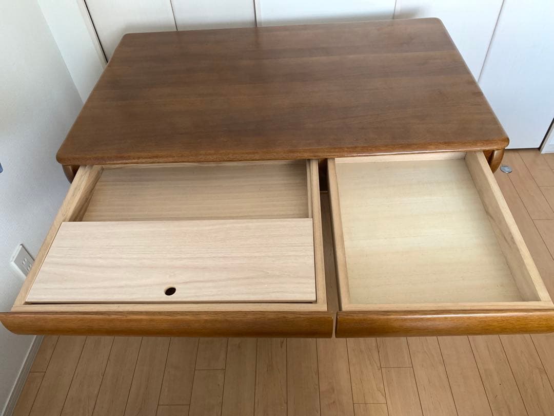 木製シンプルデスク