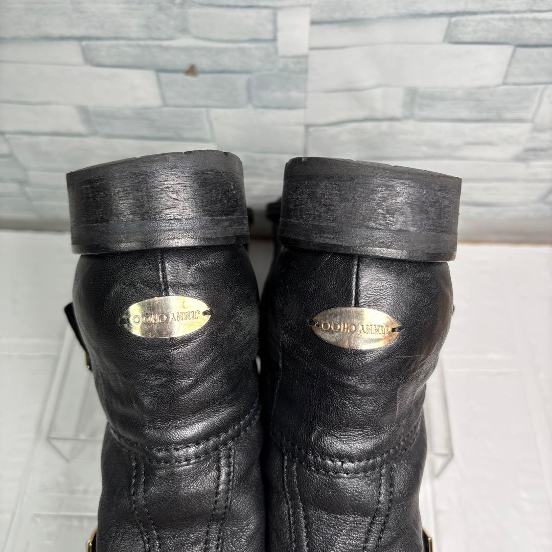 junjun様　JIMMY CHOO ジミーチュウ　エンジニアブーツ　バイカー
