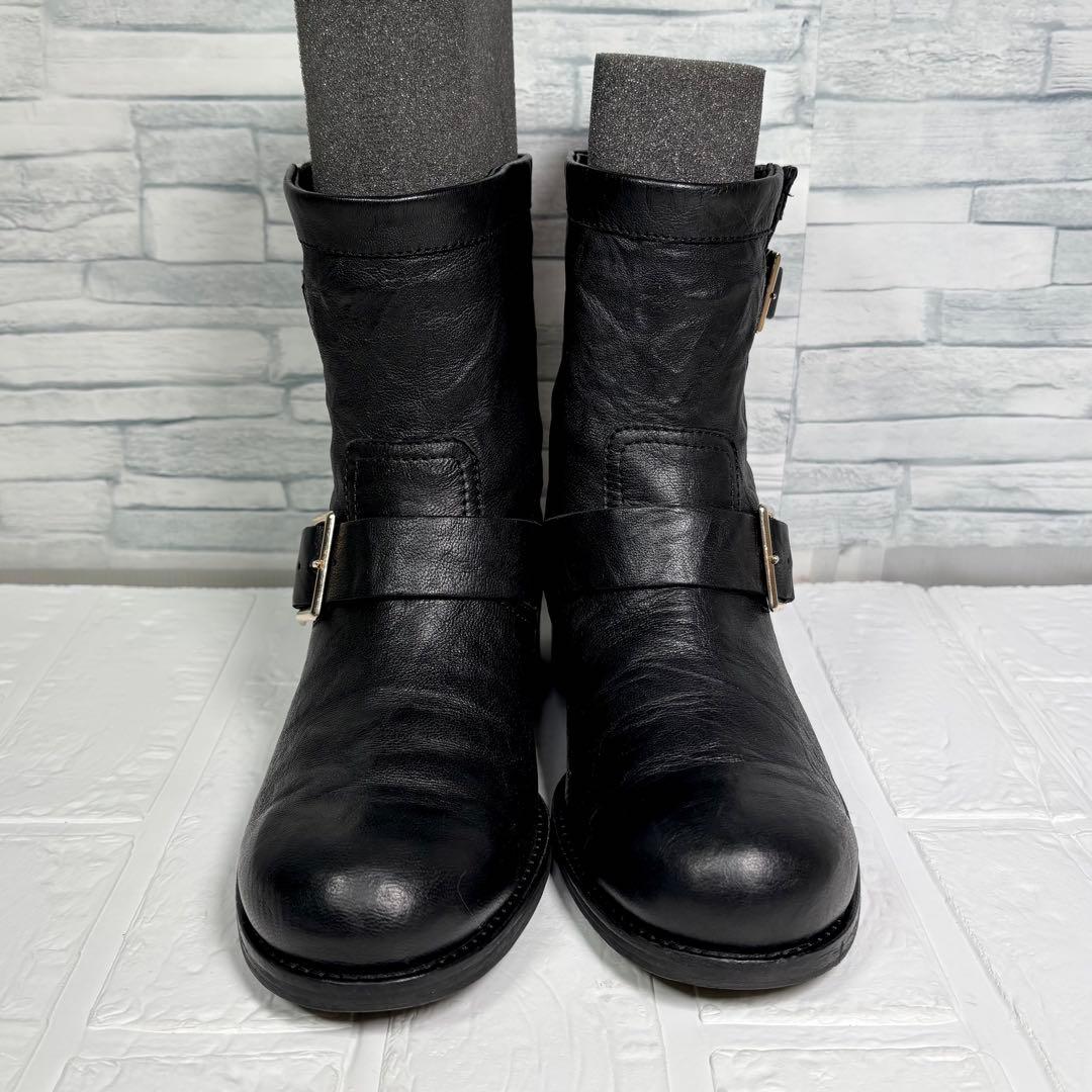 junjun様　JIMMY CHOO ジミーチュウ　エンジニアブーツ　バイカー