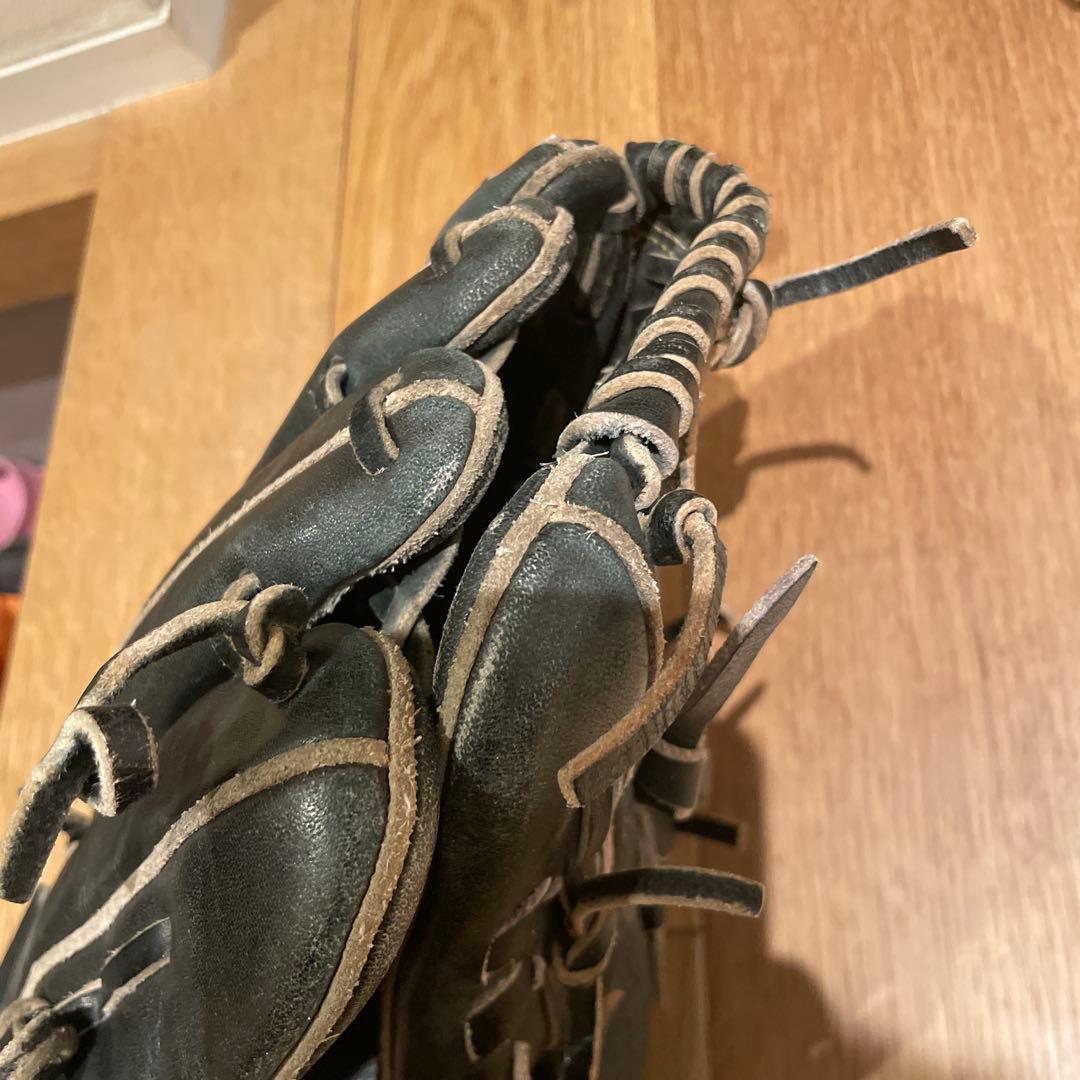 硬式野球　グラブ　左　ワールドペガサス　黒　美品