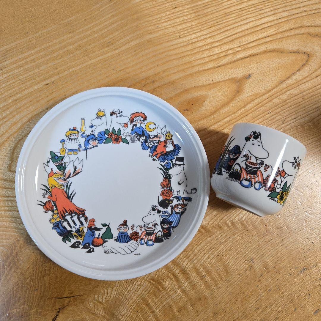 廃盤‼レア‼【極美品】アラビア ARABIA ムーミン　チルドレンセット