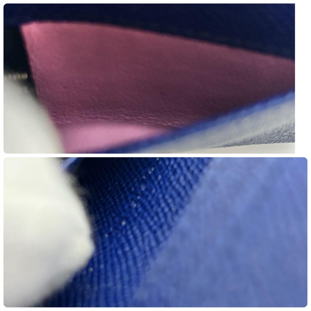 美品✨ブルガリ 名刺入れ カードケース ロゴクリップ ビーゼロワン ネイビー