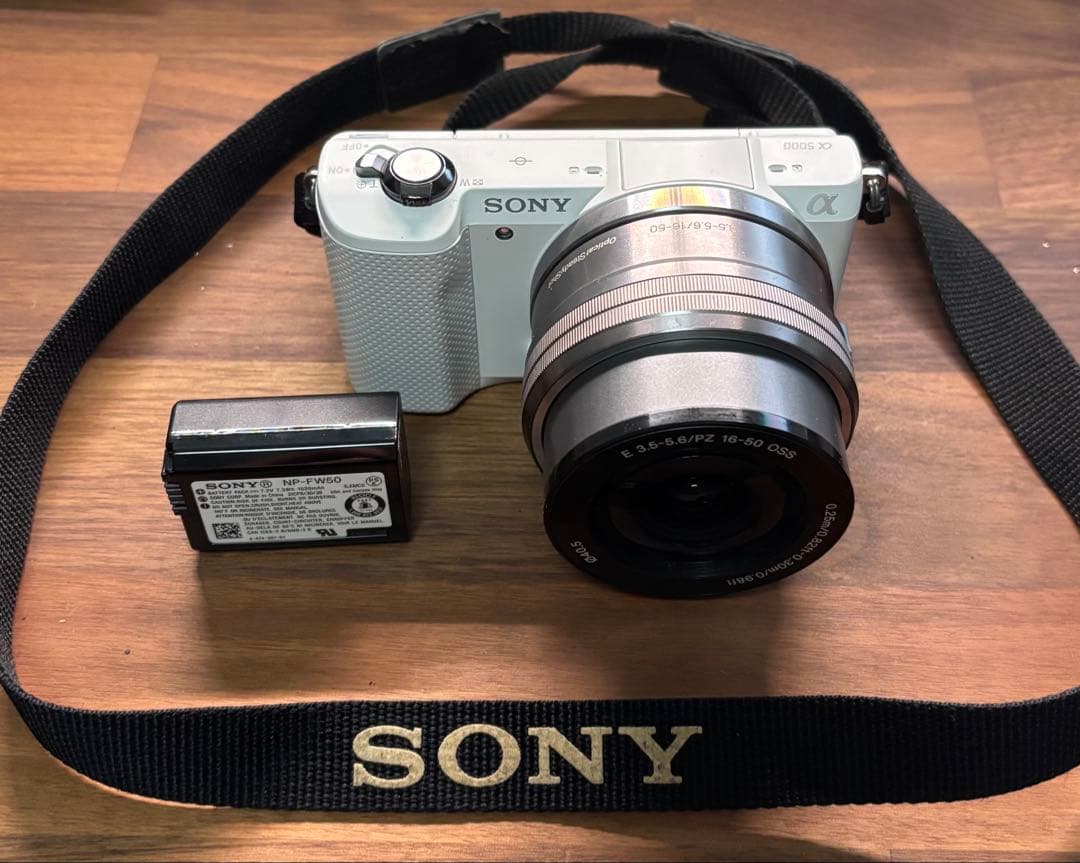 SONY α5000 ILCE-5000L ジャンク 本体エラー レンズ付