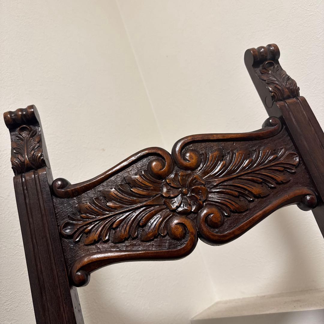 猫足アンティーク ダイニングチェア