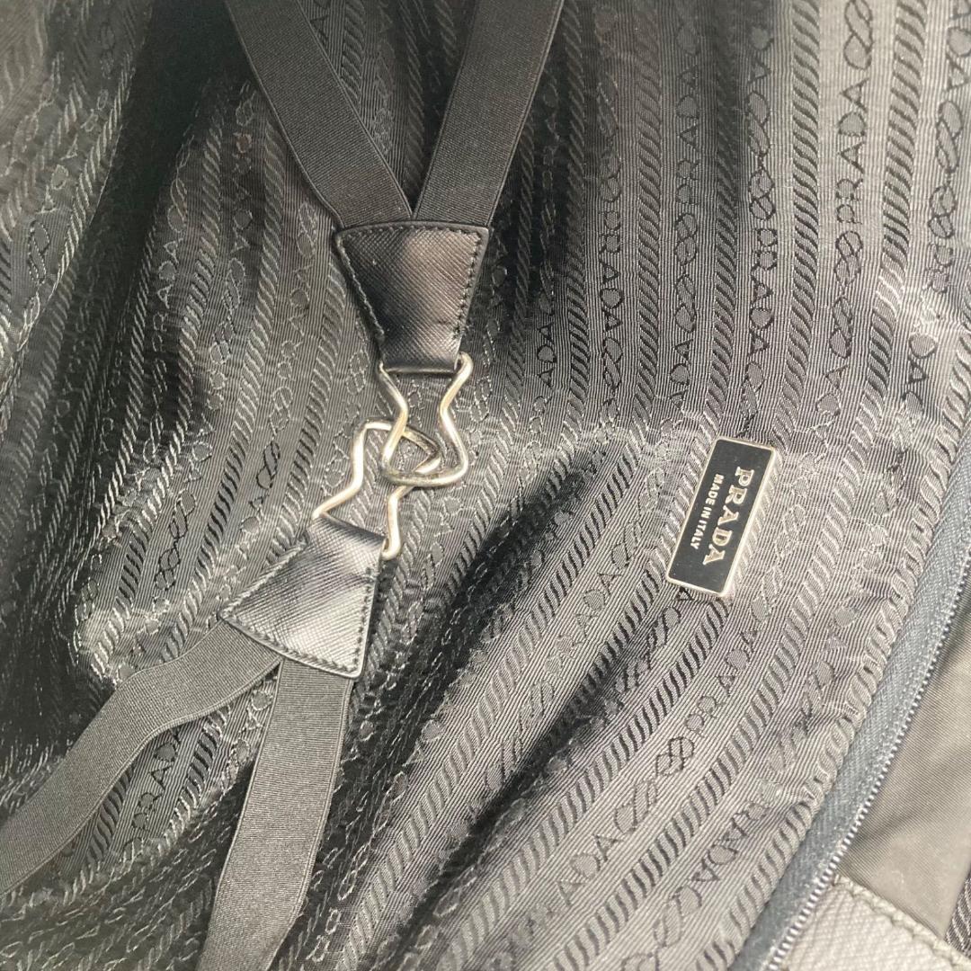 良品✨プラダ 三角ロゴ ブリーフケース ビジネスバッグ ナイロン 黒 ブラック