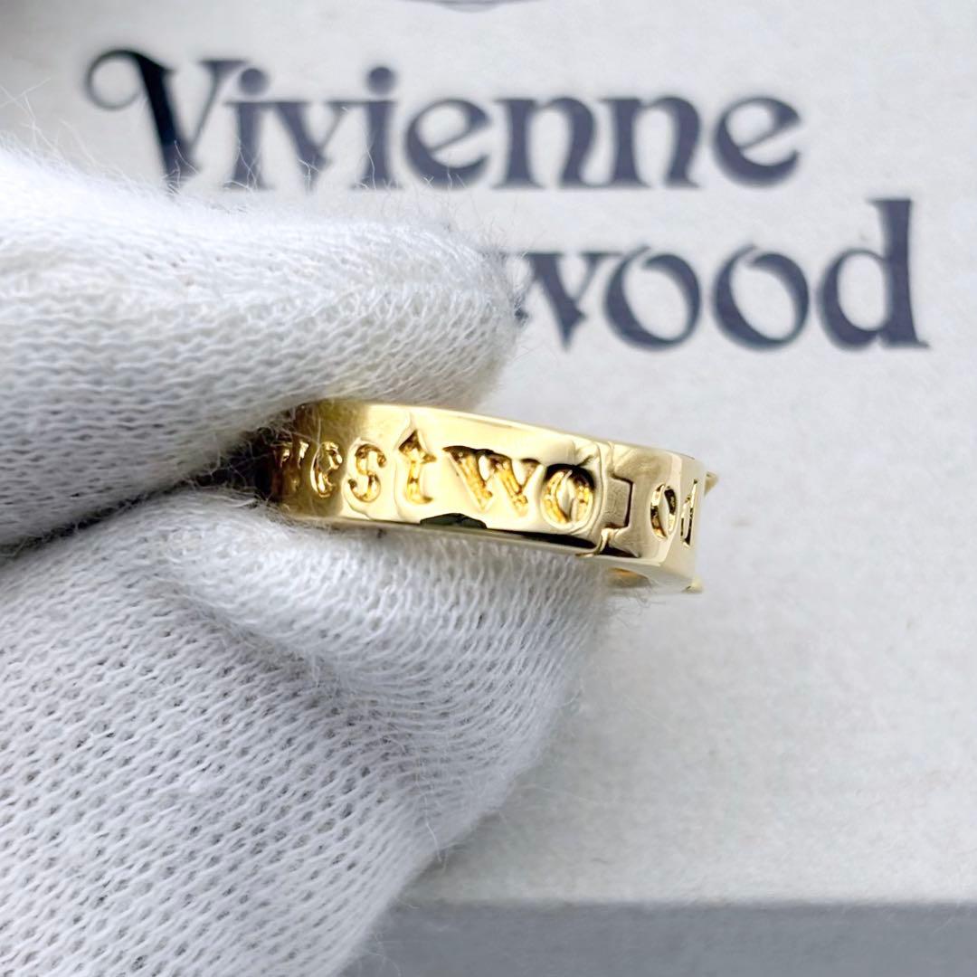 新品 ヴィヴィアンウエストウッド BOBBY フープピアス ゴールド ボビー