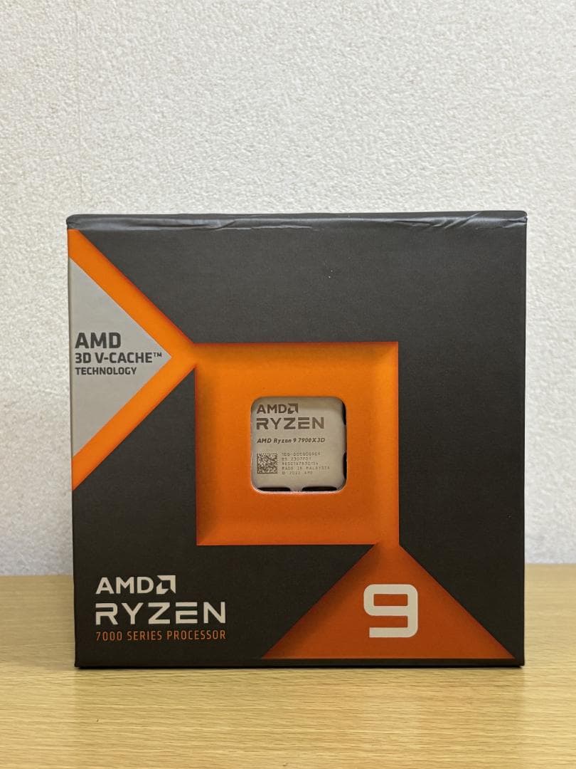 【新品同様】AMD Ryzen 9 7900X3D BOX