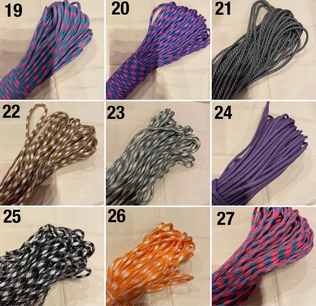 ハンドメイド　パラコード　スマホストラップ