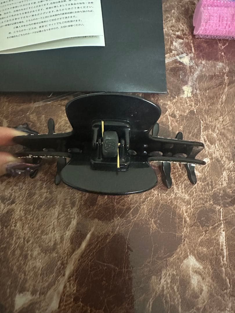 ALEXANDRE DE PARIS ブラッククリップ