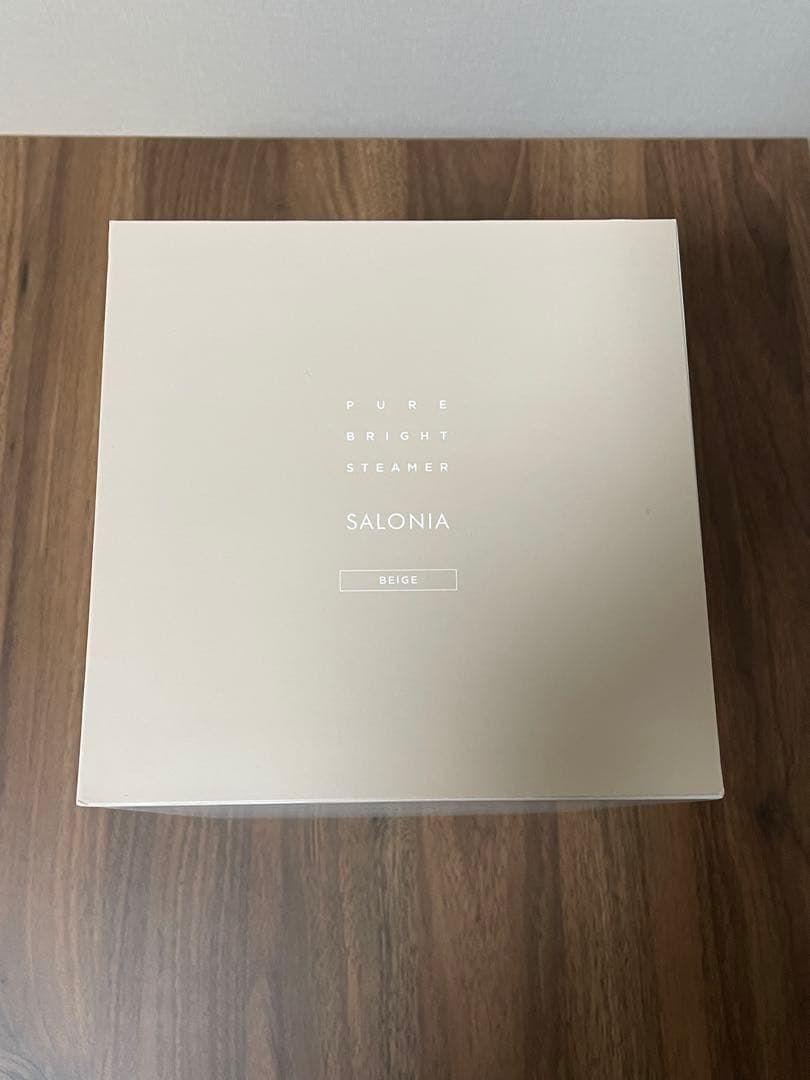 [未使用・未開封]サロニア ピュアブライト スチーマー SAL22207BE