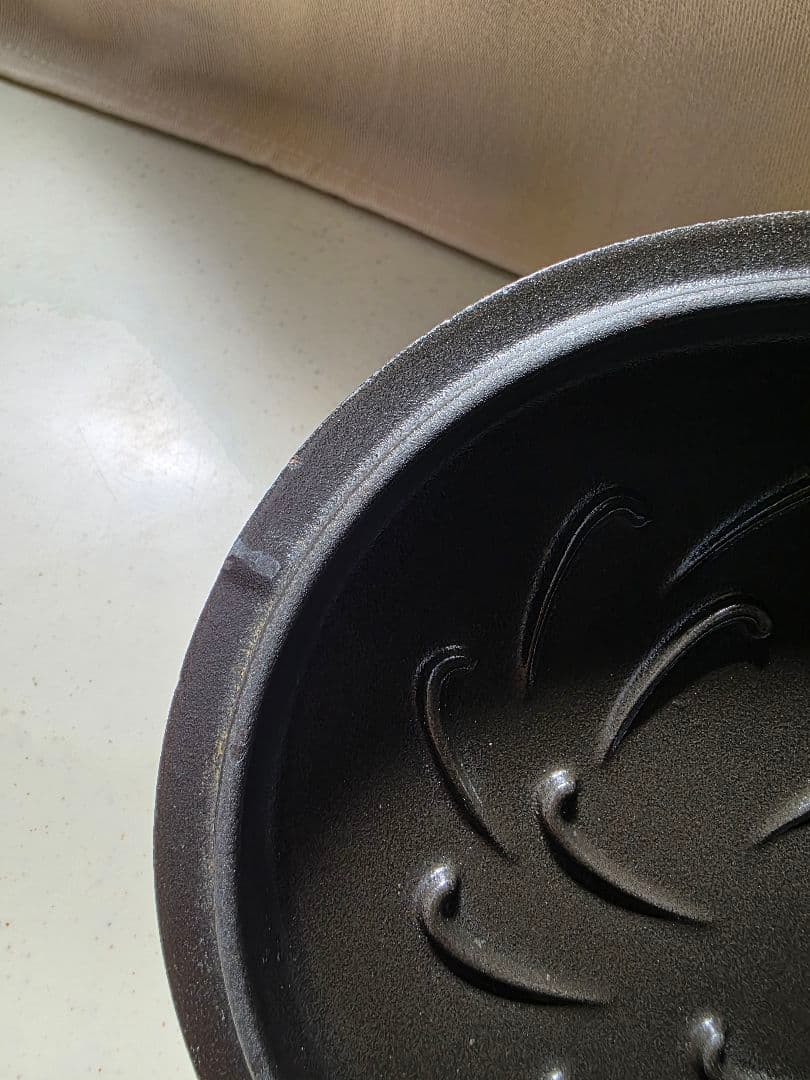 STAUB（ミナ ペルホネン）オーバルホットプレート ２３㎝　グレー