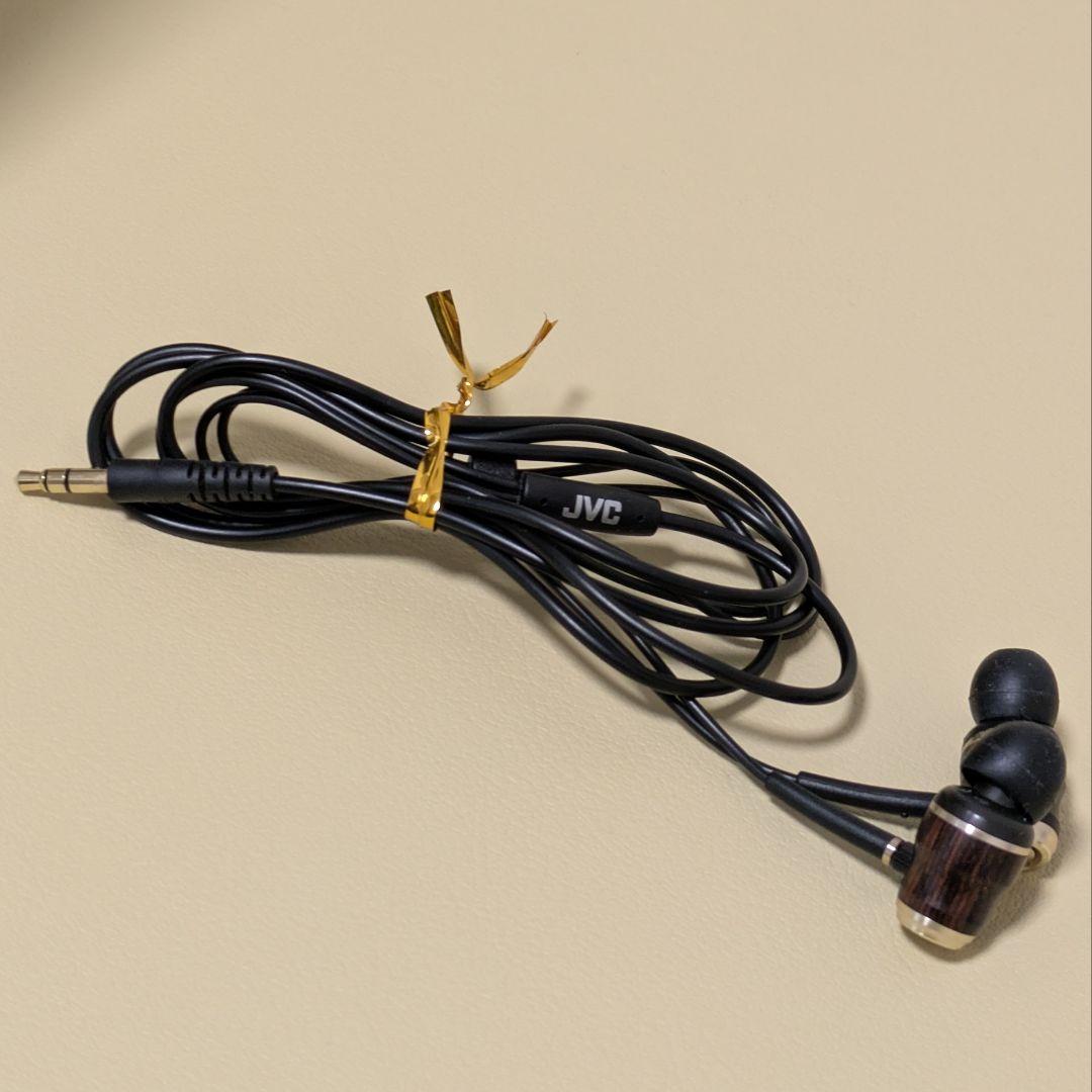 JVC HA-FX750 WOODシリーズ カナル型イヤホン ハイレゾ 木目調