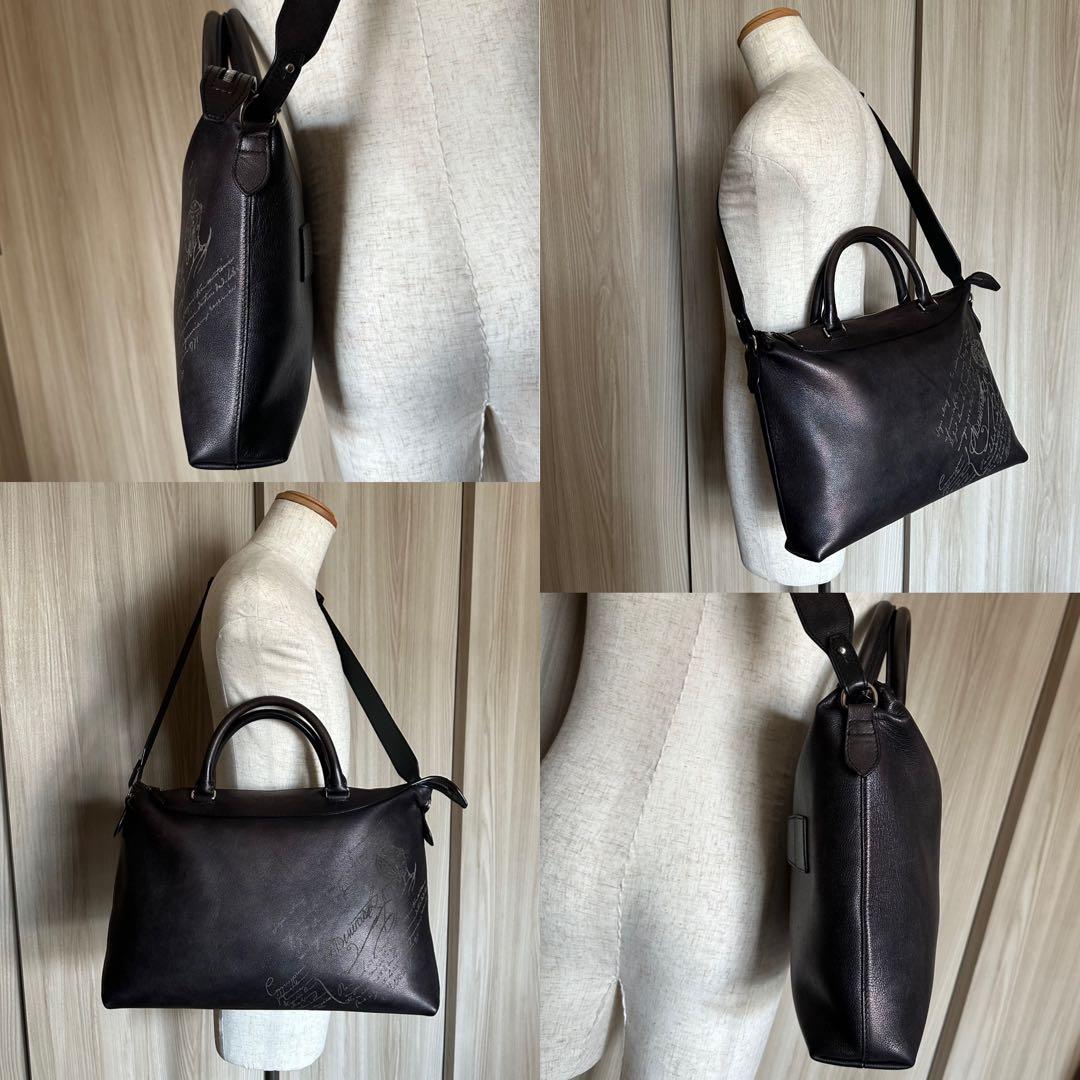 K*様 特注70万 ベルルッティ レイトアワー スクリットソフトレザー ショルダ