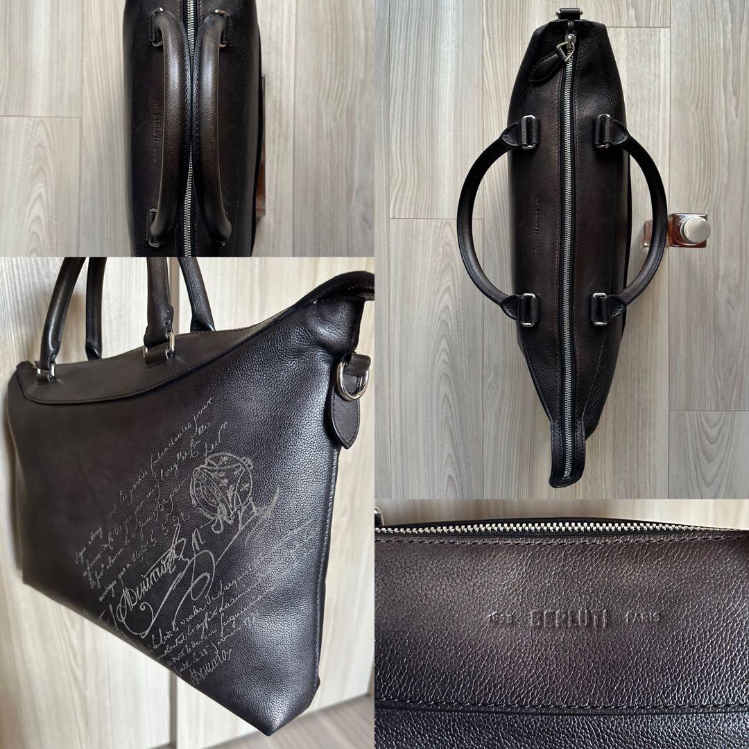 K*様 特注70万 ベルルッティ レイトアワー スクリットソフトレザー ショルダ