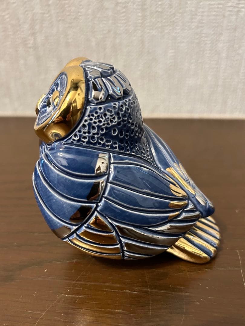 アーテサニア・リンコナダ ウルグアイ フクロウ置物 インテリア 刻銘あり