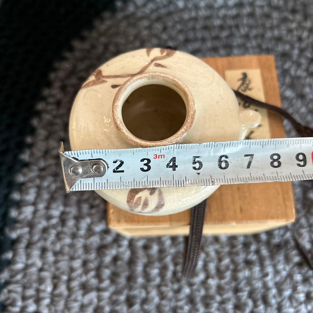 旧蔵中国骨董 【 唐白磁壺型一輪挿し花入】古くから中国で愛用されている陶磁器名品